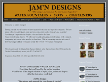 Tablet Screenshot of jamndesigns.com